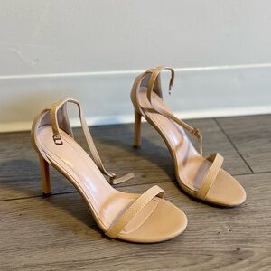 Elegant Nude Women's Heels